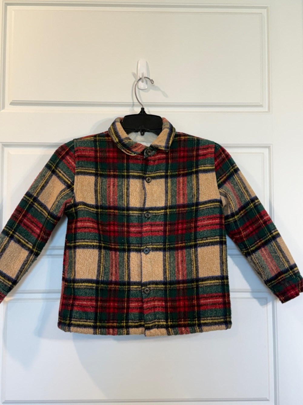 Scene and Heard boys plaid sherpa lined jacket! 6/7